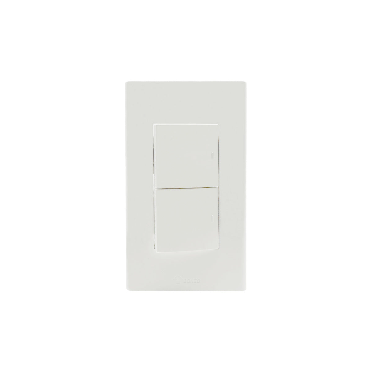 U7K211 2-Gang Single-Pole Switch, Functional Unit (White/TH) 16A, L36