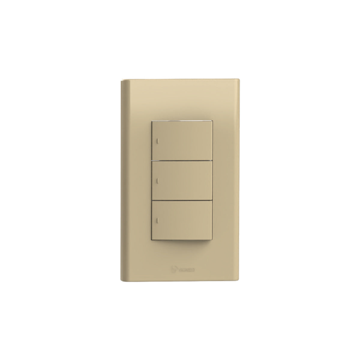 U7K311 3-Gang Single-Pole Switch, Functional Unit (White/TH) 16A, L24