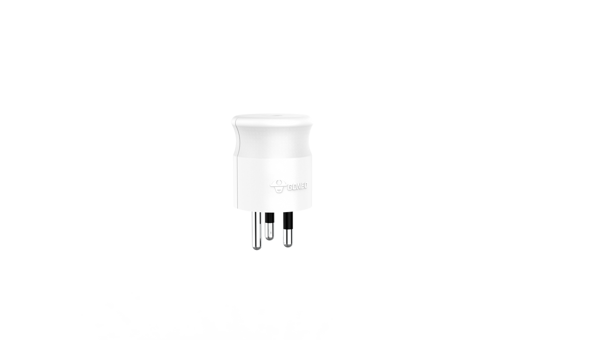 Thailand DIYT16S1 Candy Bag White 3-Pole Detachable Plug (GONEO) E0