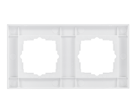 GG32K286 2-Gang Blank Plate