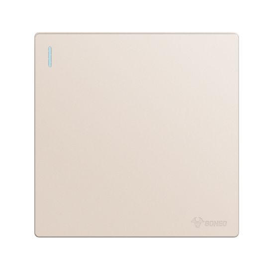 GG37K111 Gold - 1 Gang 1 Way Switch