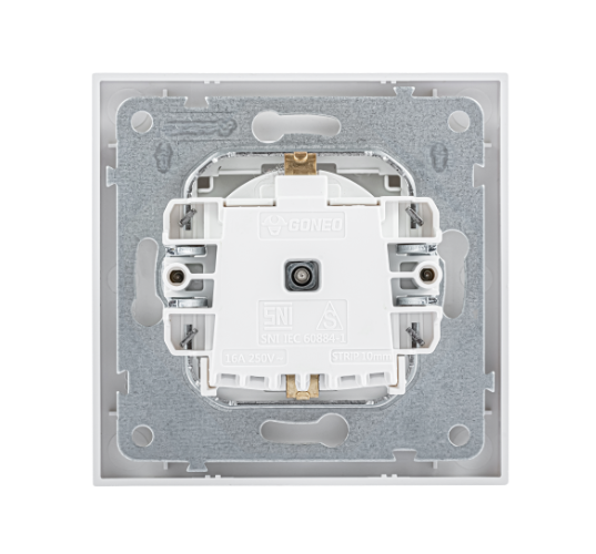 GG32Z104B 1-Gang German Standard 3-Pin Outlet (With Waterproof Plug)