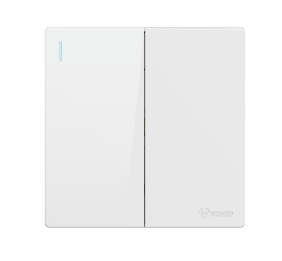 GG37K212 White - 2 Gang 2 Way Switch