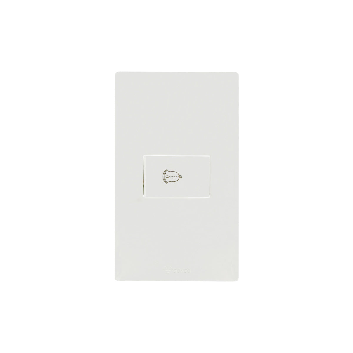 U7K115 1-Gang Doorbell Switch, Functional Unit (White/TH) L24