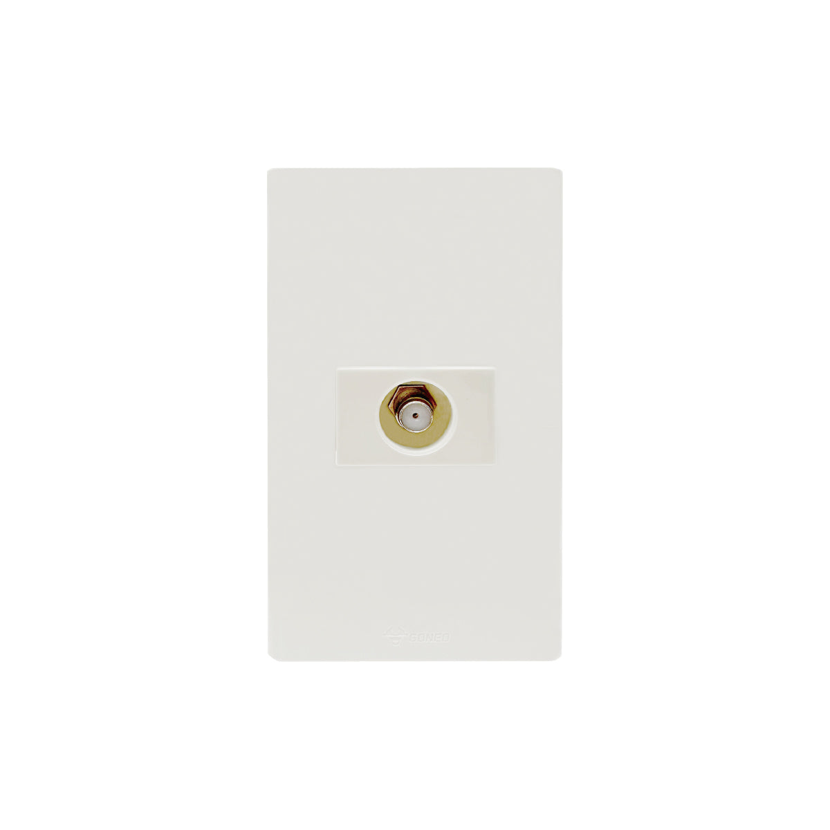 U7T103 1-Port TV Socket, Functional Unit (White/TH) L24
