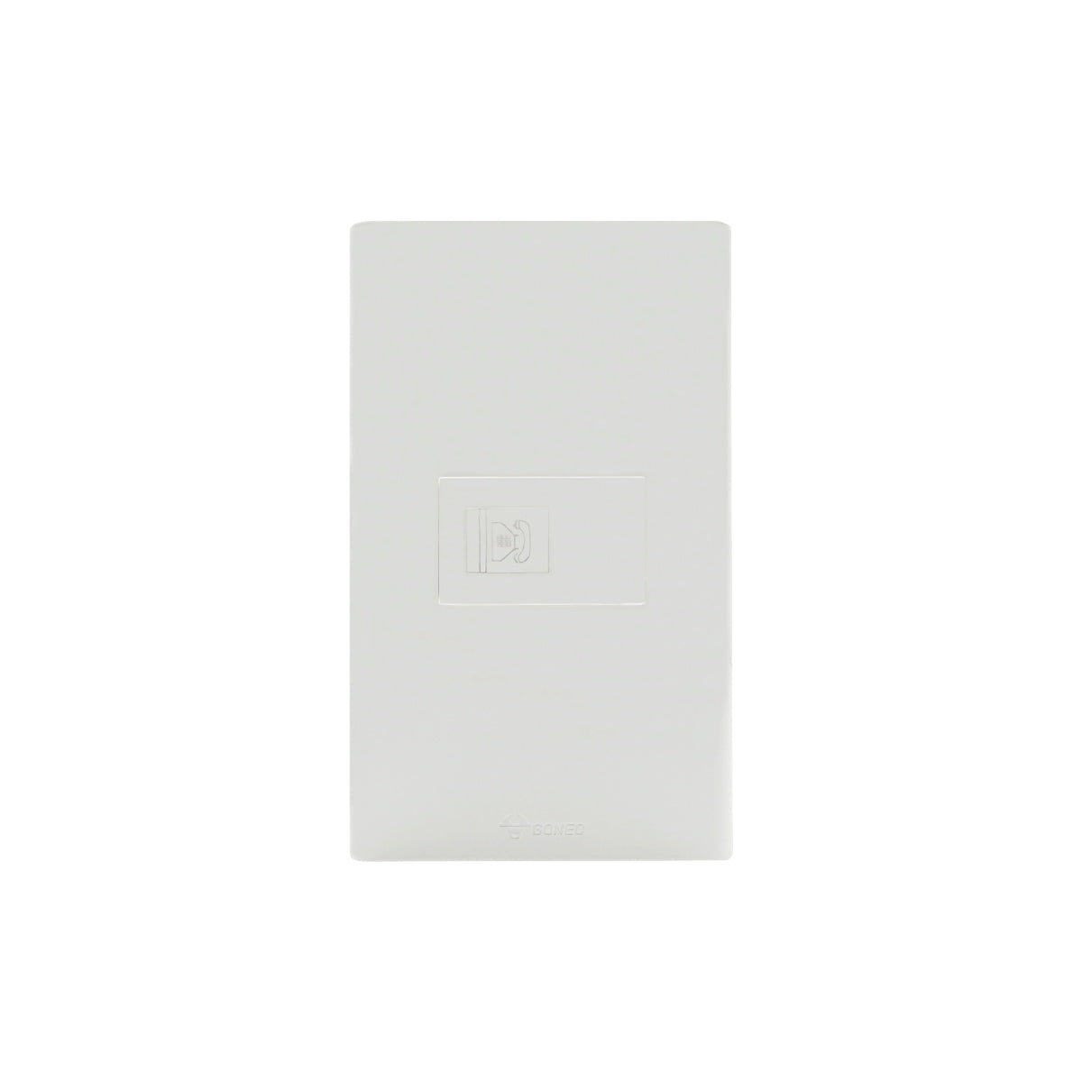 U7T101 1-Port Telephone Socket, Functional Unit (4-Core/White/TH) L24