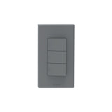 U7K311 3-Gang Single-Pole Switch, Functional Unit (White/TH) 16A, L24