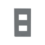 G34K172 Vertical Panel Mounting Bracket Assembly, 2-Gang (White/TH)