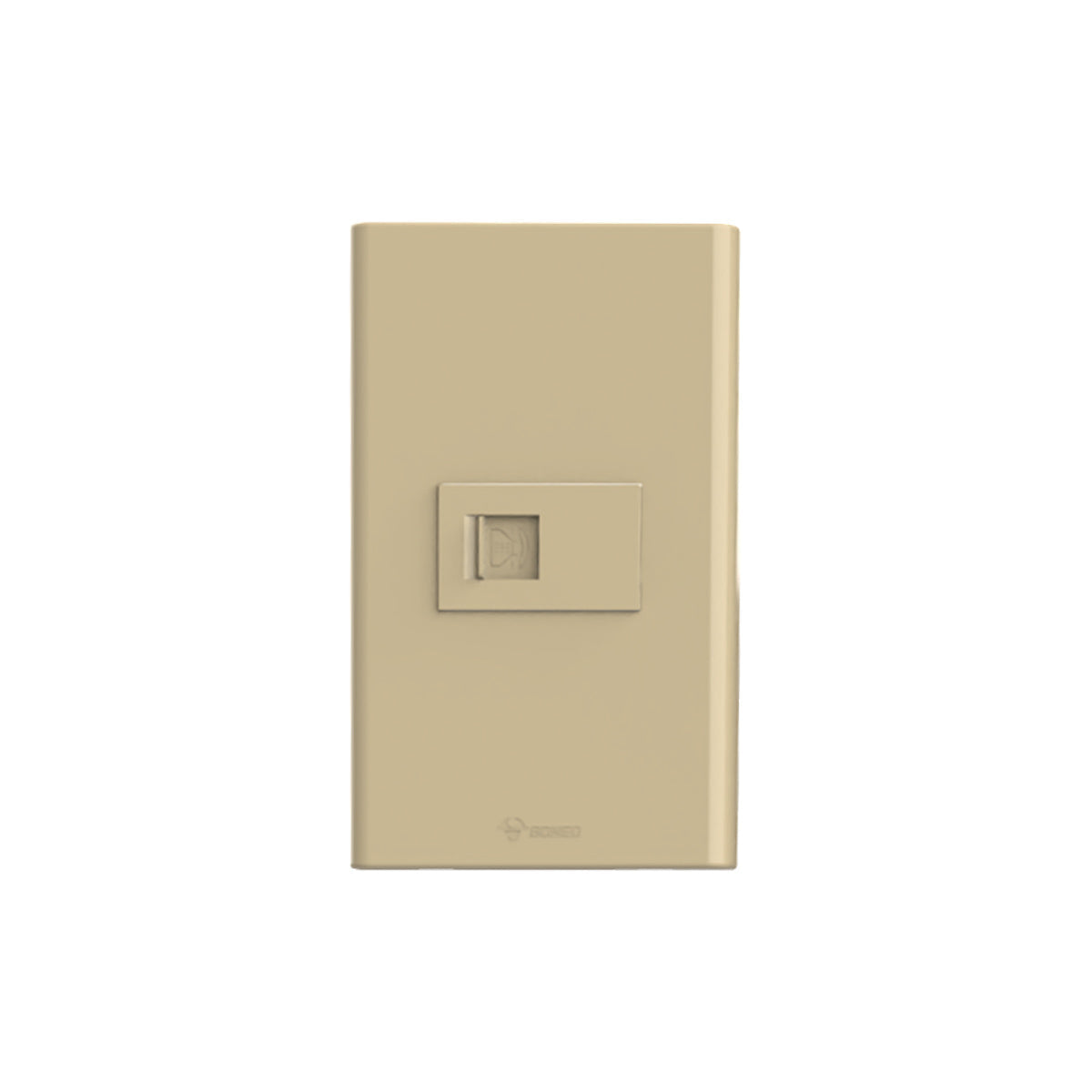 U7T101 1-Port Telephone Socket, Functional Unit (4-Core/White/TH) L24