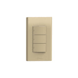 U7K312 3-Gang Two-Way Switch, Functional Unit (White/TH) 16A, L24