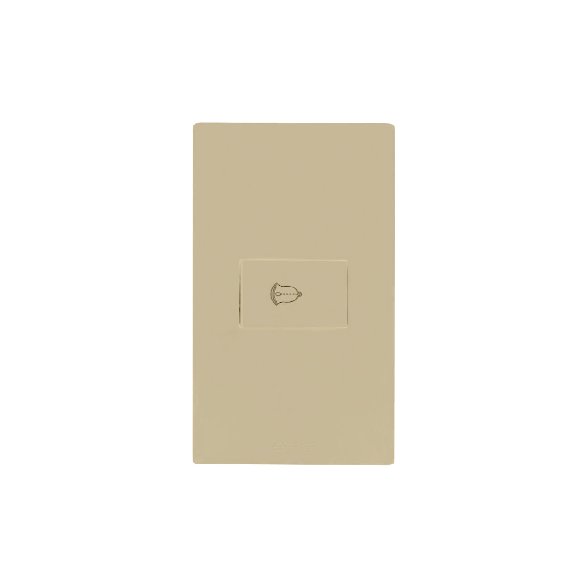 U7K115 1-Gang Doorbell Switch, Functional Unit (White/TH) L24
