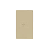 U7K115 1-Gang Doorbell Switch, Functional Unit (White/TH) L24
