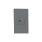 U7T101 1-Port Telephone Socket, Functional Unit (4-Core/White/TH) L24