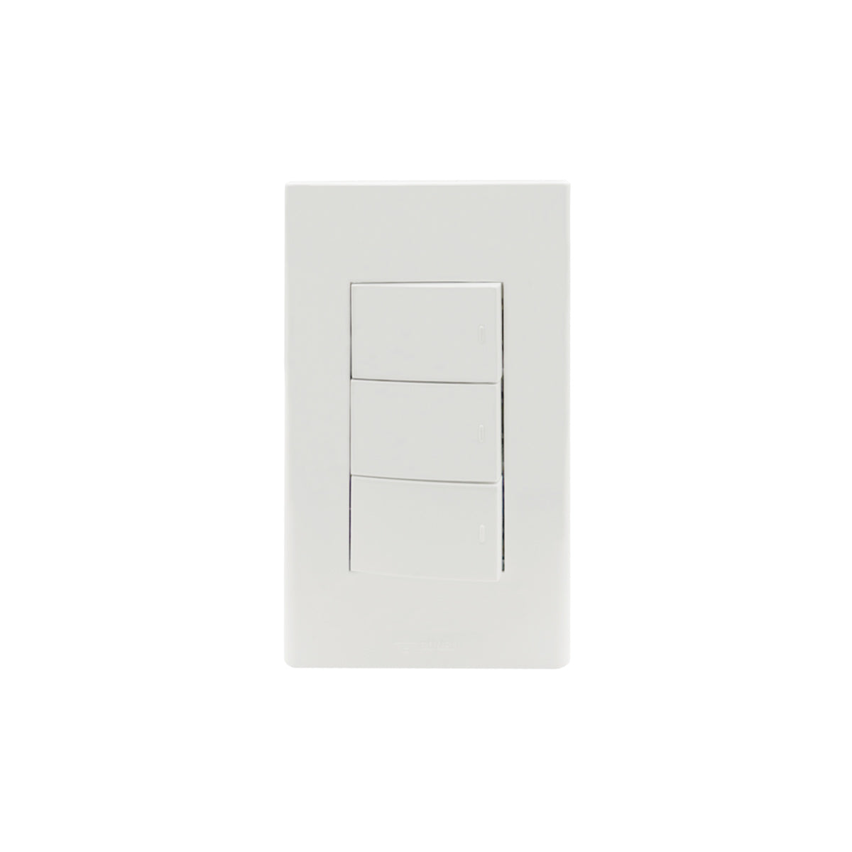U7K312 3-Gang Two-Way Switch, Functional Unit (White/TH) 16A, L24