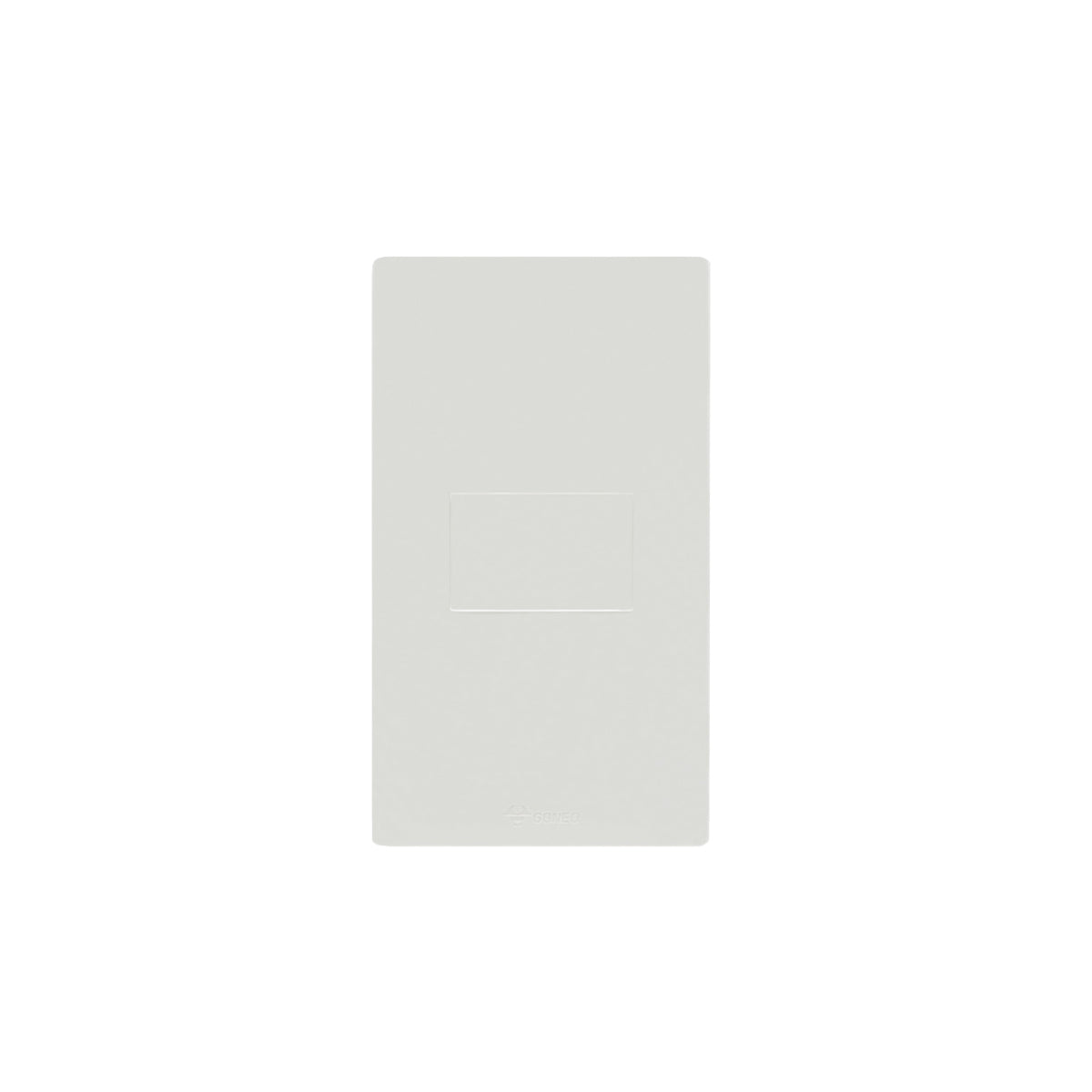 G34B103 Small Blank Cover Plate (White/TH) L24
