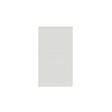 G34B103 Small Blank Cover Plate (White/TH) L24