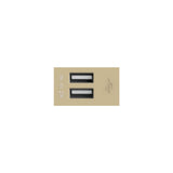 U7T204 2-Port USB Socket, Functional Unit (White/TH) L24