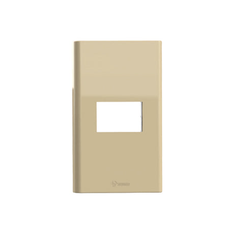 G34K171 Vertical Panel Mounting Bracket Assembly, 1-Gang (White/TH)