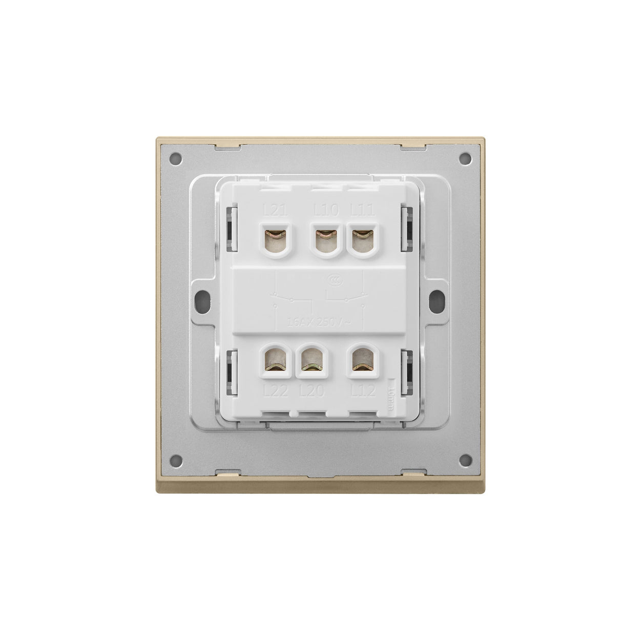 Wall Switch & Outlet-Butterfly Wing Gross G67-G67AK212