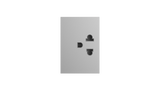 MU01Z103 1-Gang US Standard 3-Pole Socket, Functional Unit