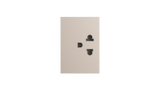 MU01Z103 1-Gang US Standard 3-Pole Socket, Functional Unit