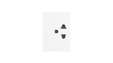 MU01Z103 1-Gang US Standard 3-Pole Socket, Functional Unit