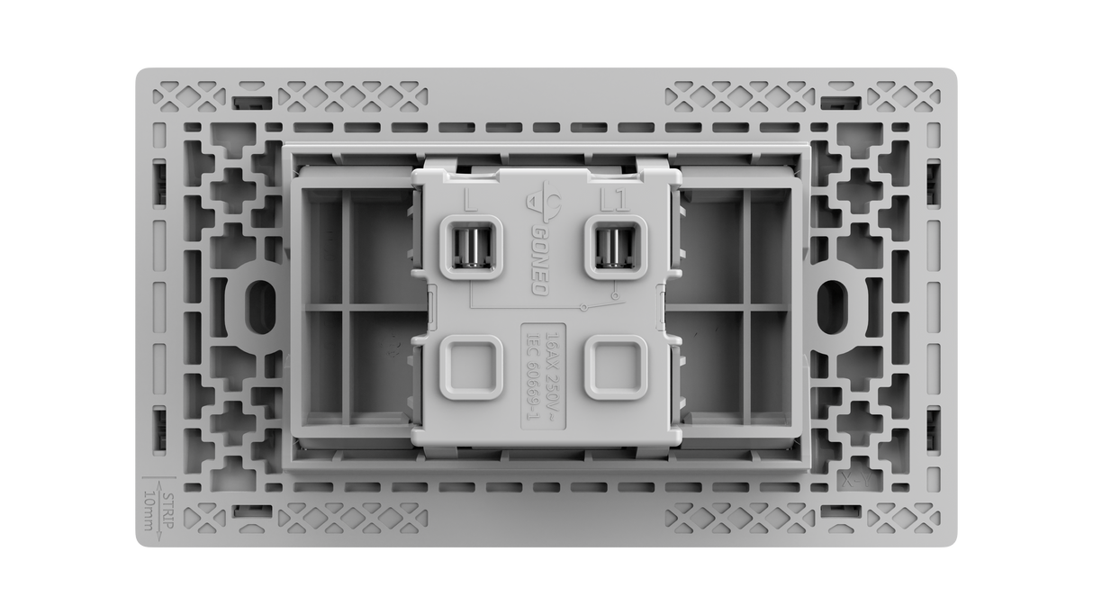 Wall Switch & Outlet-Piano Sonata MG25-MG25K111
