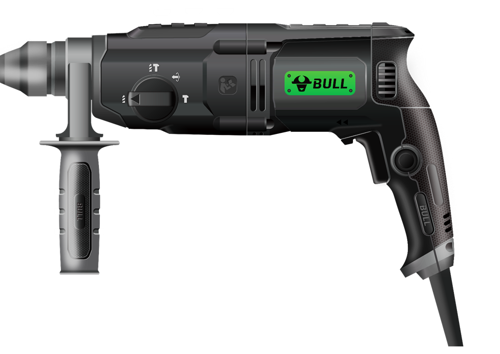 3-Function Light Rotary Hammer, SDS-PLUS System (HGXM Series)