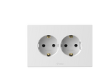 2 Gang Schuko Socket