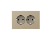 2 Gang Schuko Socket