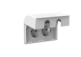 2 Gang Schuko Socket with Waterproof