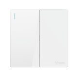 GG37K211 White - 2 Gang 1 Way Switch