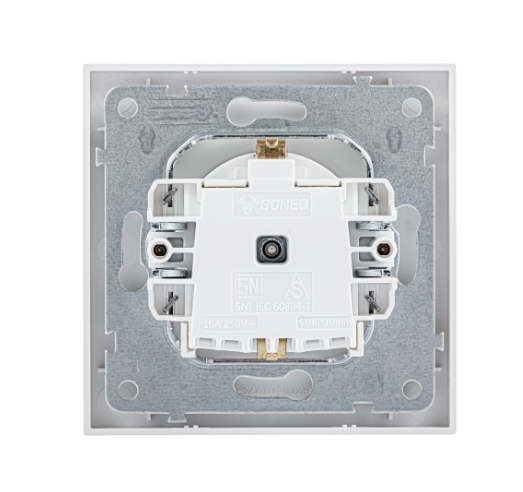 GG32Z104A 1-Gang German Standard 3-Pin Outlet (No Shutter)