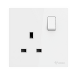 EG37E204 White - 1-Way Switch & Wall Socket