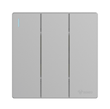 GG37K311 Light Grey - 3 Gang 1 Way Switch