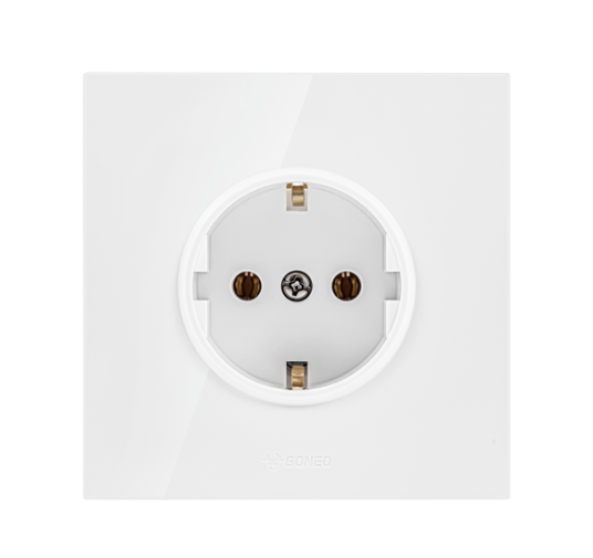 GG32Z104A 1-Gang German Standard 3-Pin Outlet (No Shutter)