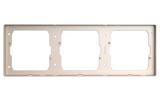 GG37K386 Gold - 3-Gang Blank Panel