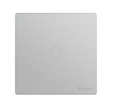GG37K115 Light Grey - 1-Gang Doorbell Switch