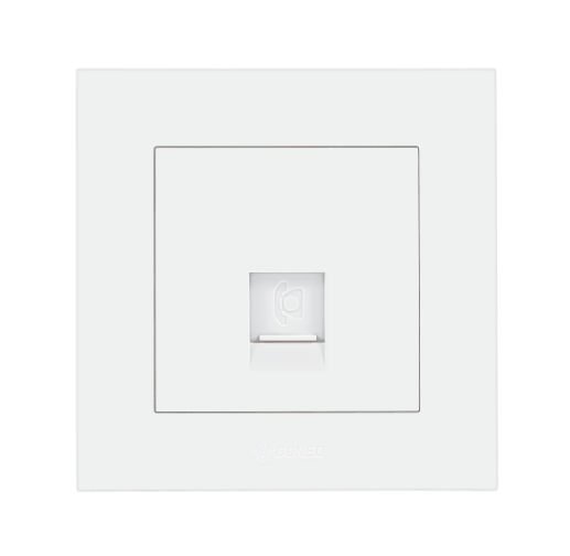 GG32T101 1-Gang Telephone Outlet
