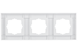GG32K386 3-Gang Blank Plate