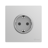 GG37Z103 Light Grey - 1-Gang 3-Pole Wall Socket