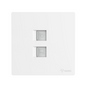 GG37T212 White - Telephone & Computer Outlet