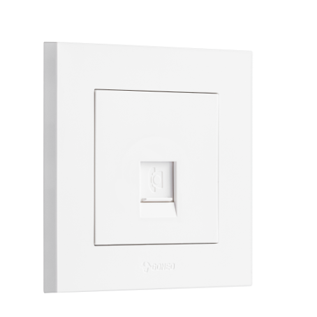 GG32T101 1-Gang Telephone Outlet