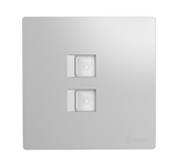 GG37T211 Light Grey - Outlet Telephone 2 Lubang