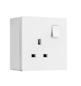 GG32E204B 1-Gang Outlet with 1-Pole Switch