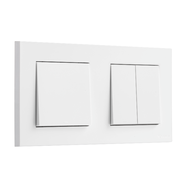 GG32K001 1-Gang 1-Pole + 2-Gang 2-Way Switch