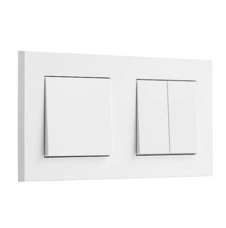 GG32K001 1-Gang 1-Pole + 2-Gang 2-Way Switch