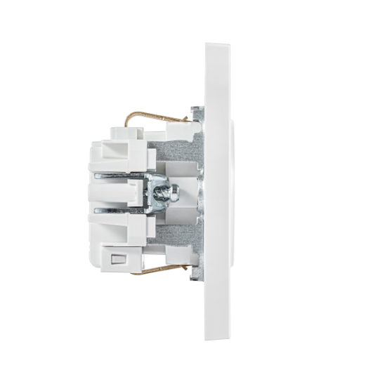 GG32Z104A 1-Gang German Standard 3-Pin Outlet (No Shutter)