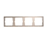 GG37K486 Gold - 4-Gang Blank Panel