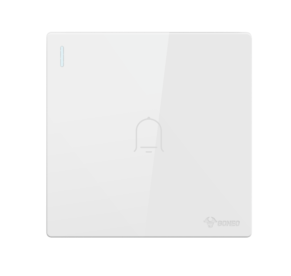GG37K115 White - 1-Gang Doorbell Switch